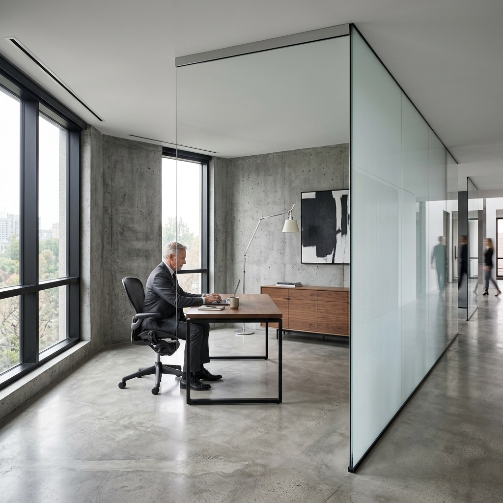 PDLC Smart Glass in Action